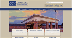 Desktop Screenshot of cherrycountyhospital.org